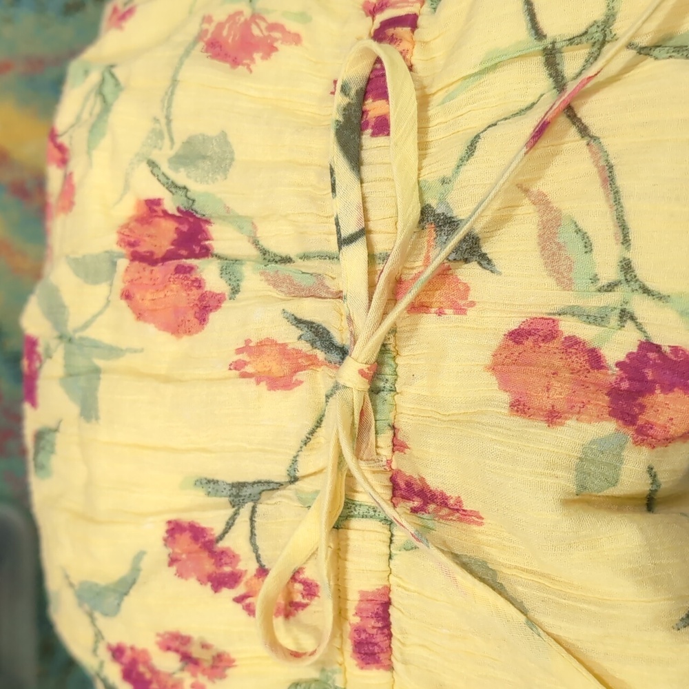 Ralph Lauren Cream Floral Dress - Picture 3 of 5